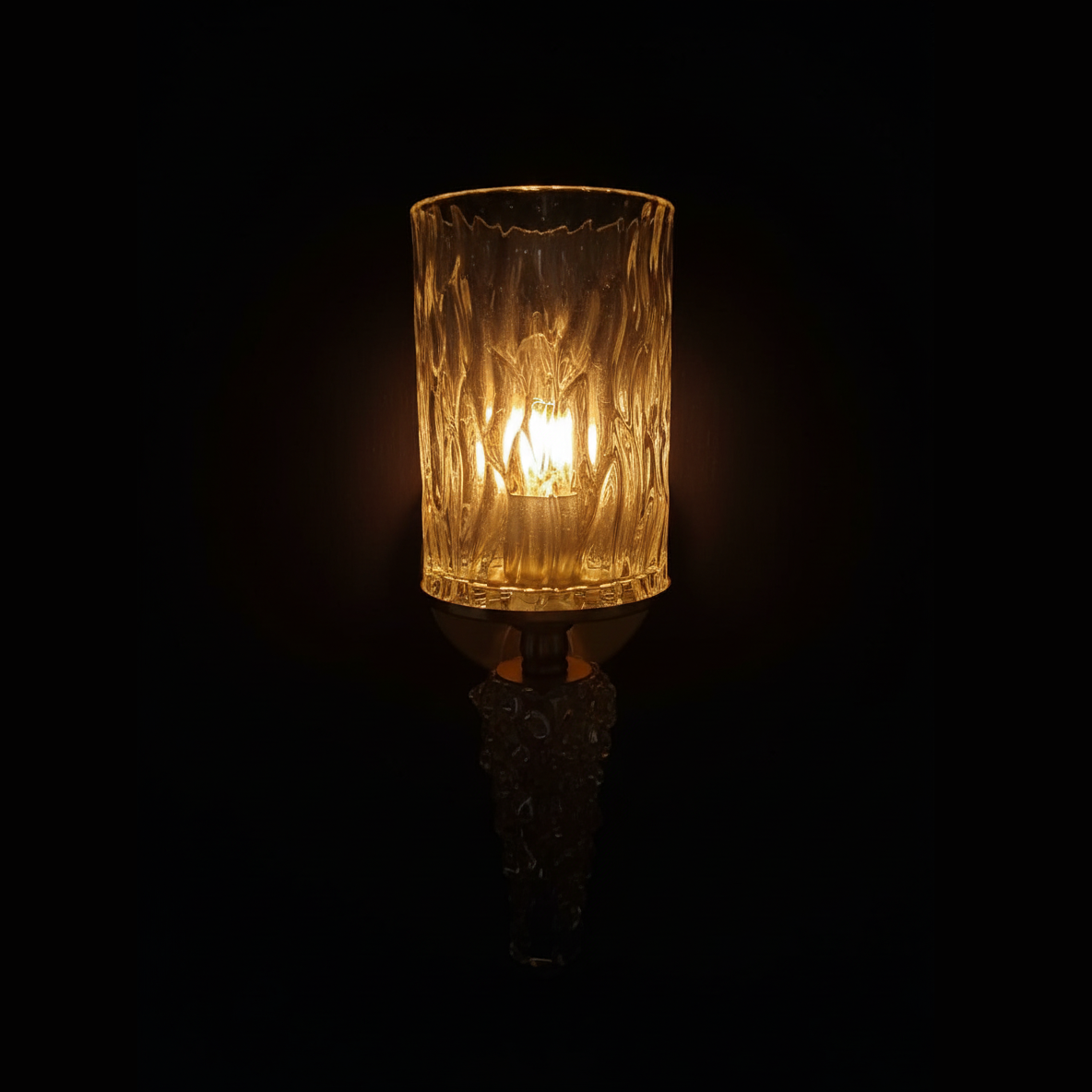 Arm Crystal Wall Light
