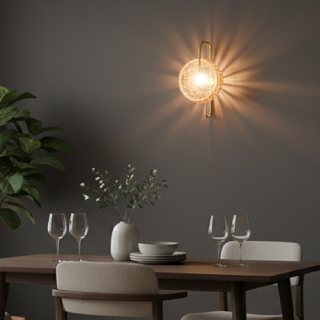 Art Deco- Inspired Wall Light