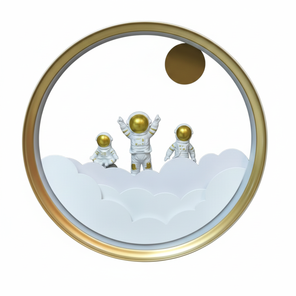 Astronaut Wall Light
