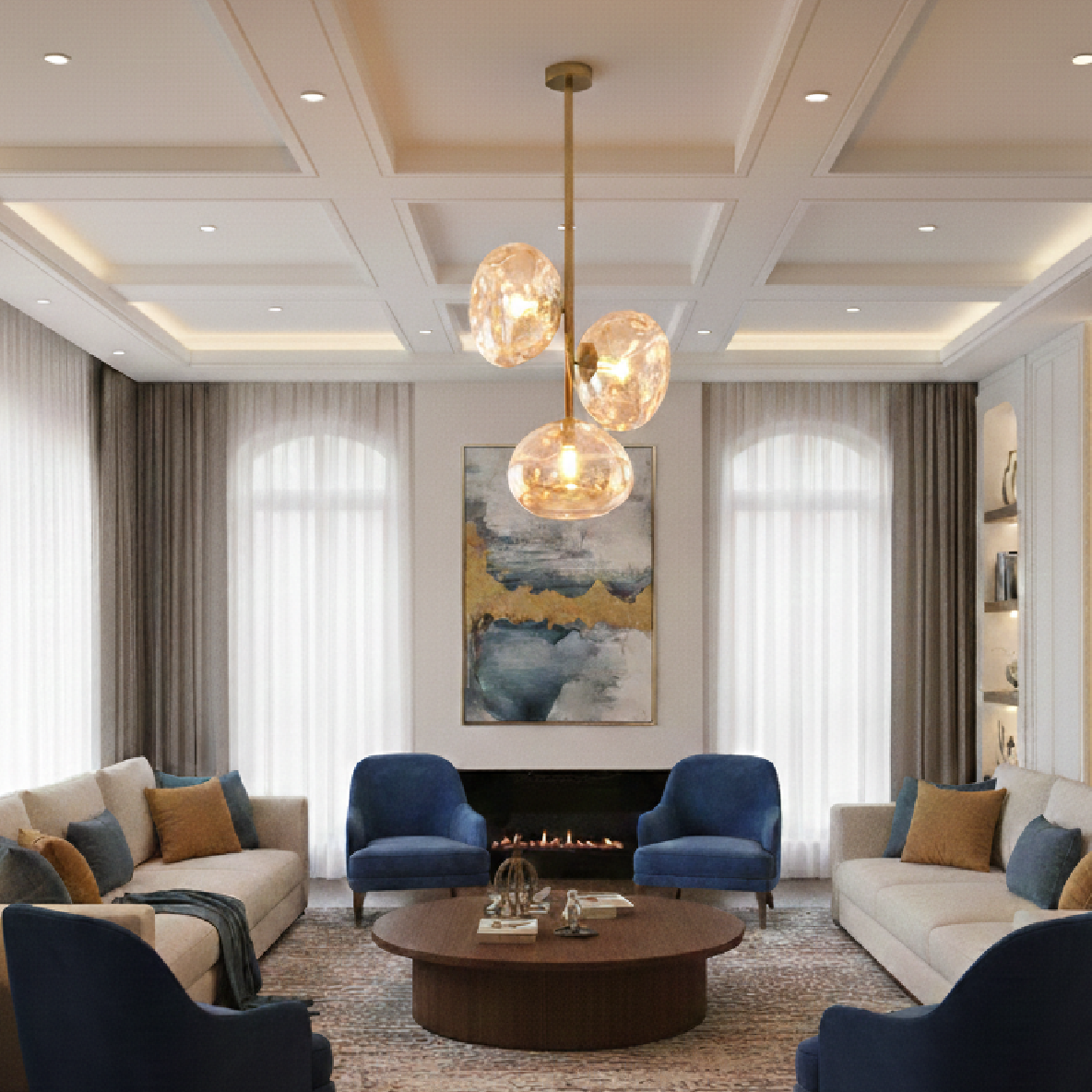 Cluster Pendant Light