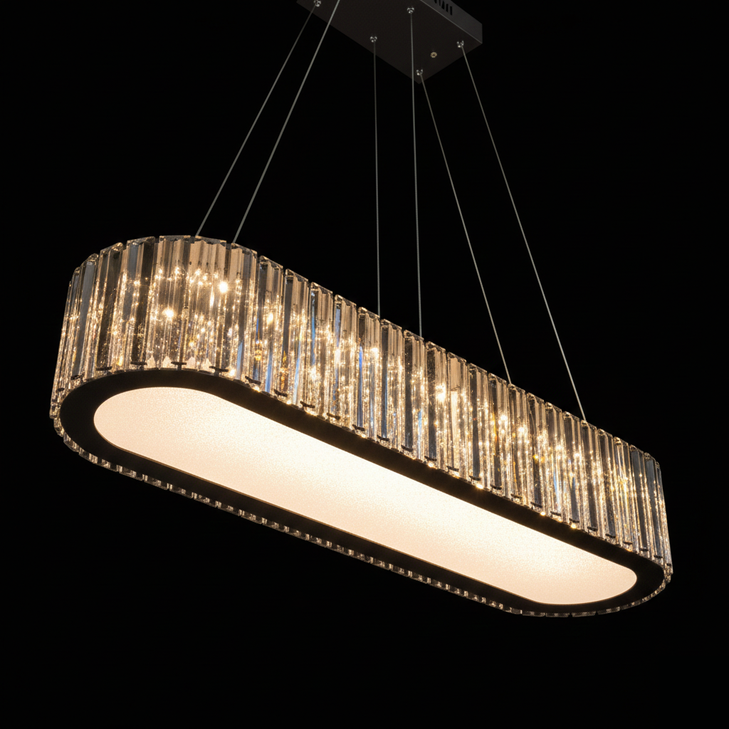 Crystal Royale Linear Chandelier