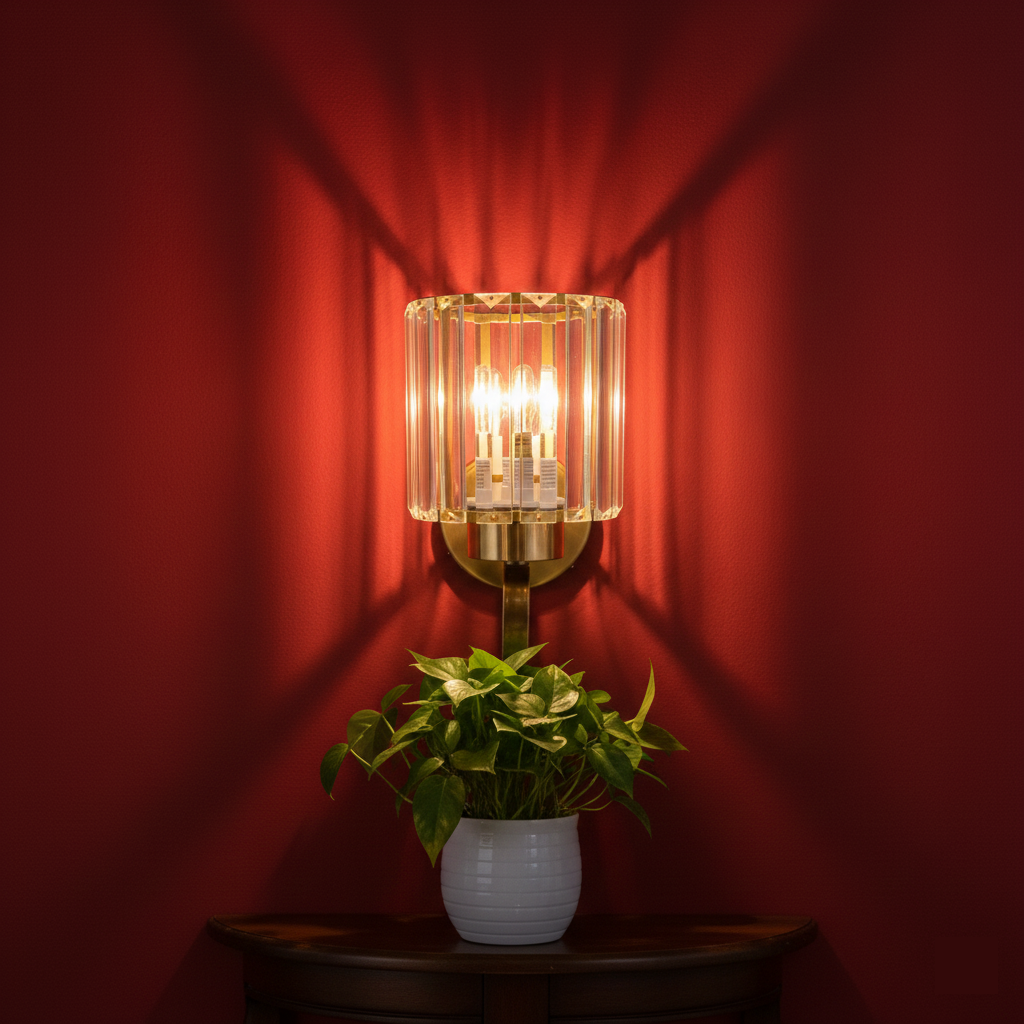 Crystal Sconce Light