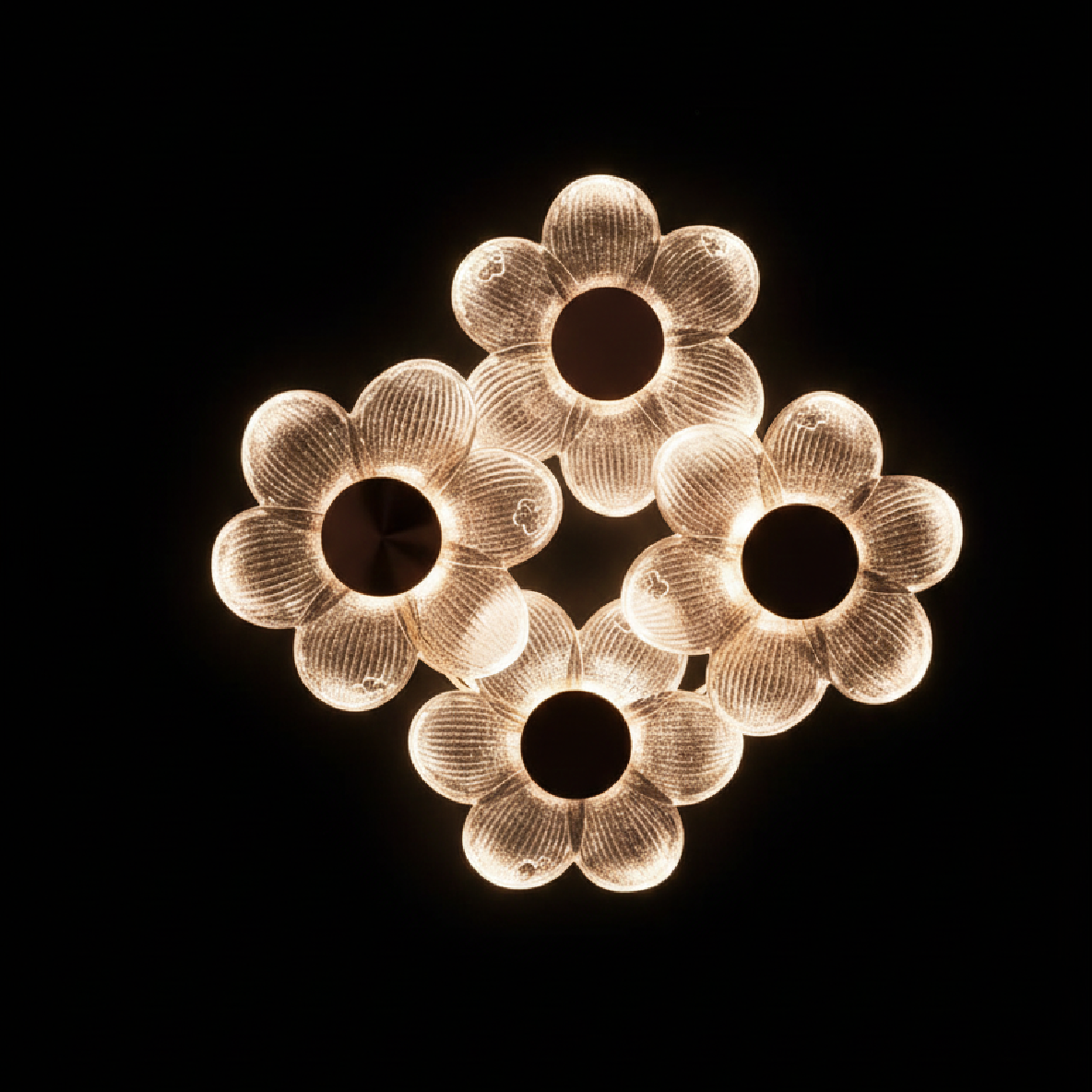 Designer Flower Wall Light