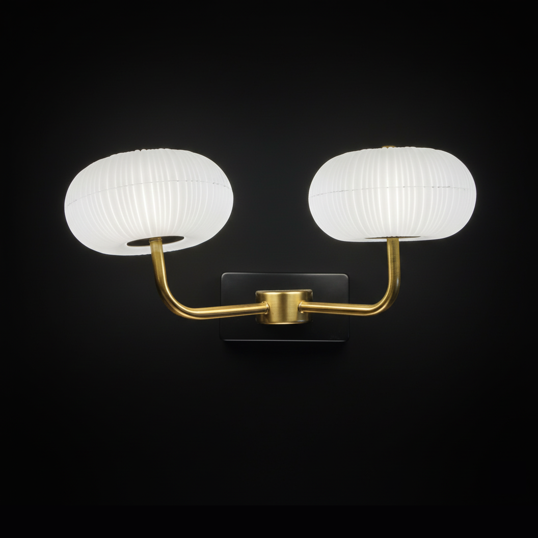Double Arm Wall Sconce