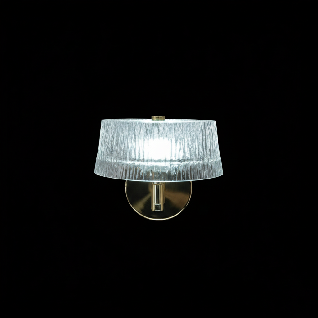 Glass Shade Wall Light