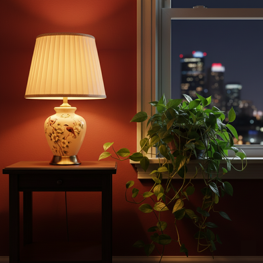 Ornamental Ceramic Table Lamp