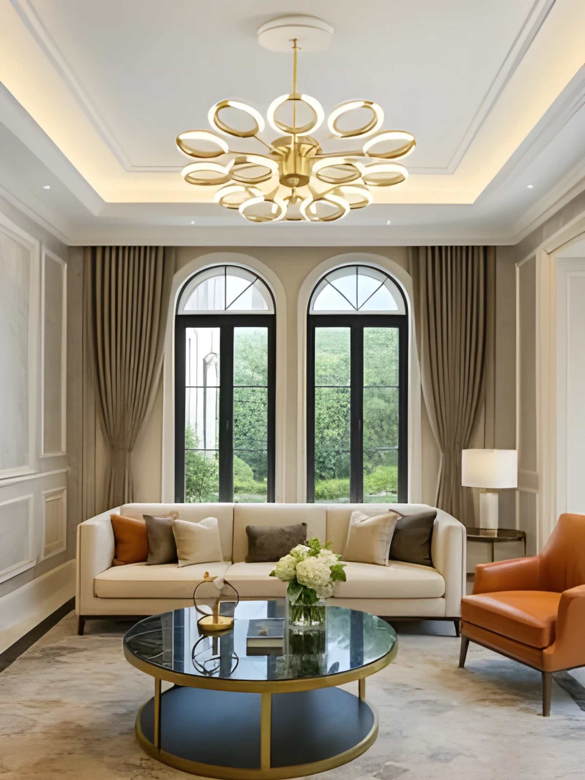 CIRCULAR RING CHANDELIER