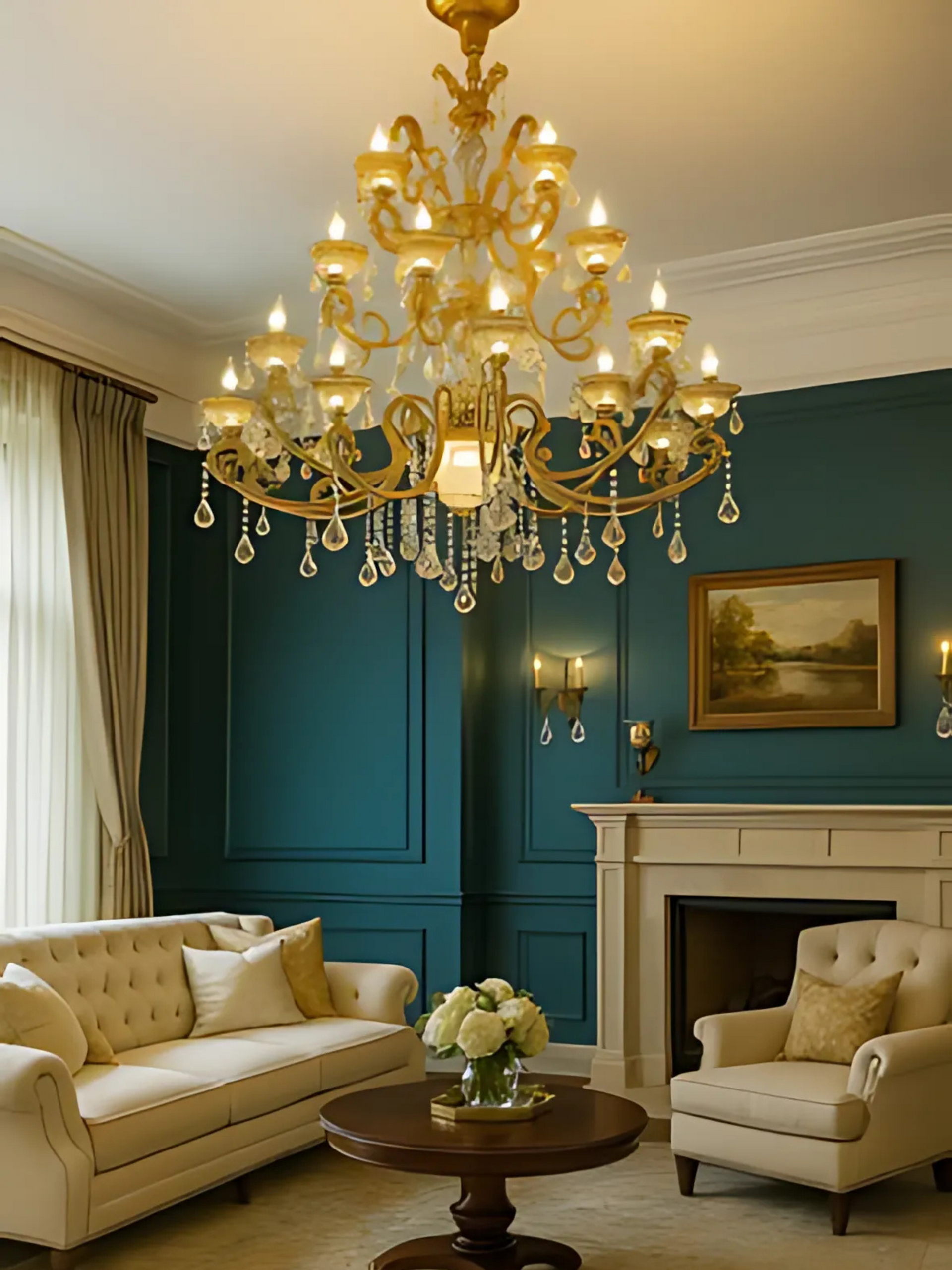 VICTORIAN STYLE CHANDELIER