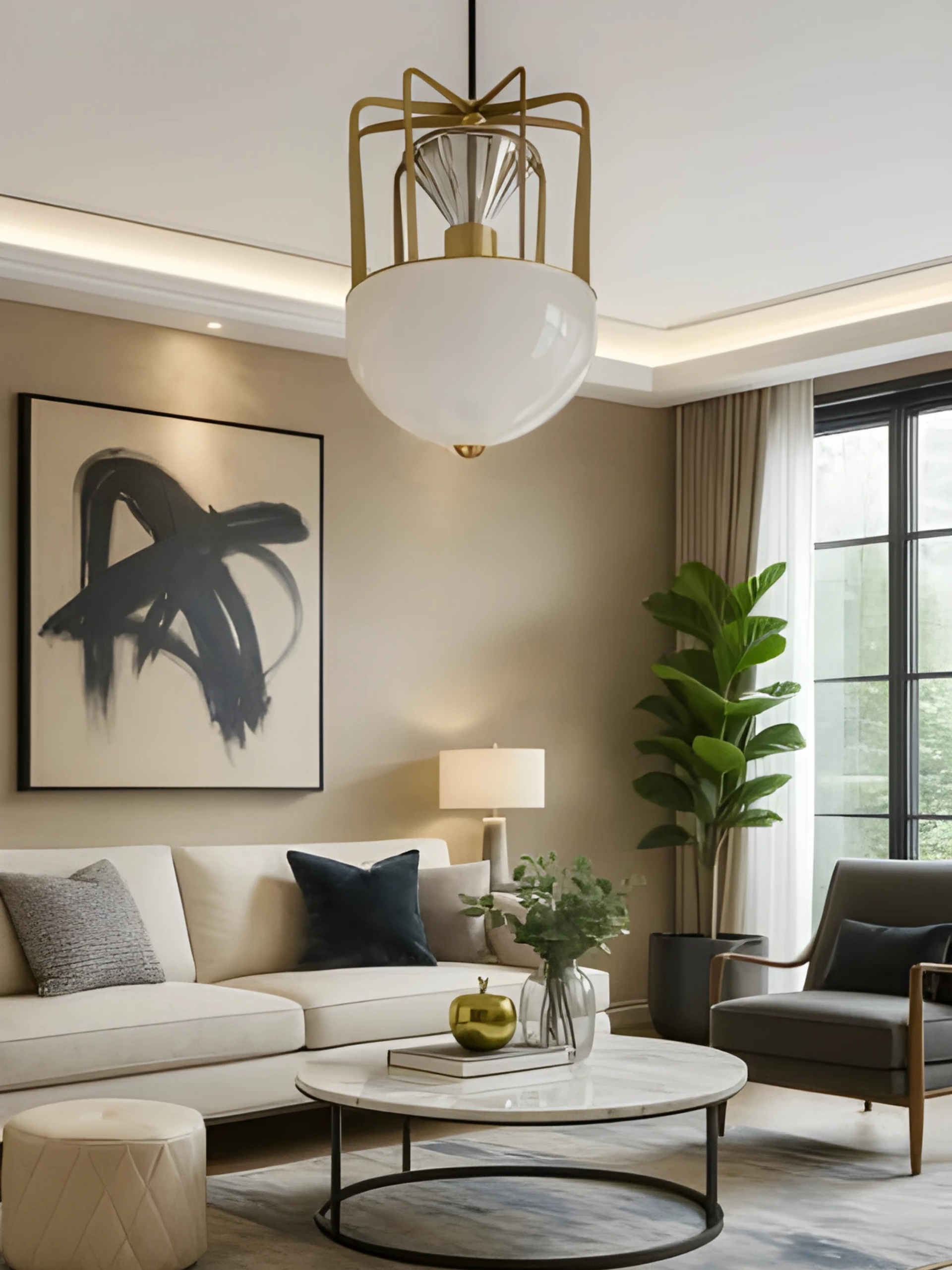 GEOMETRIC PENDANT LIGHT