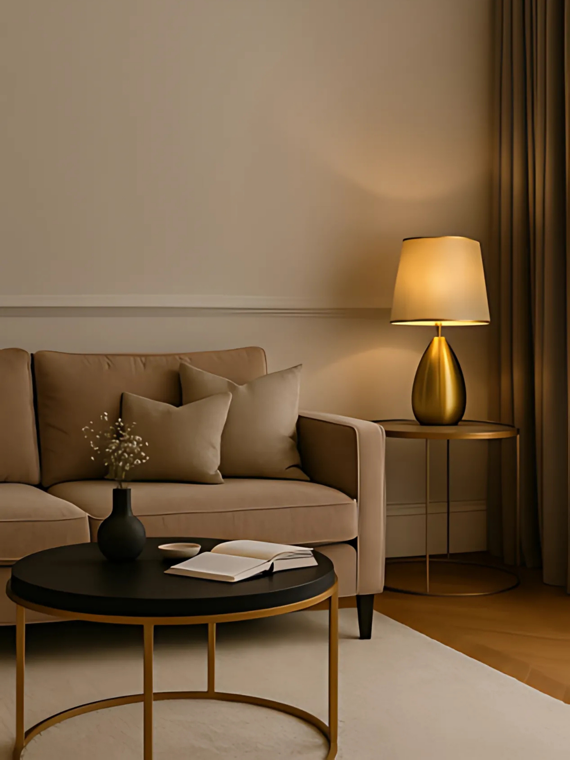 MODERN TEARDROP LAMP