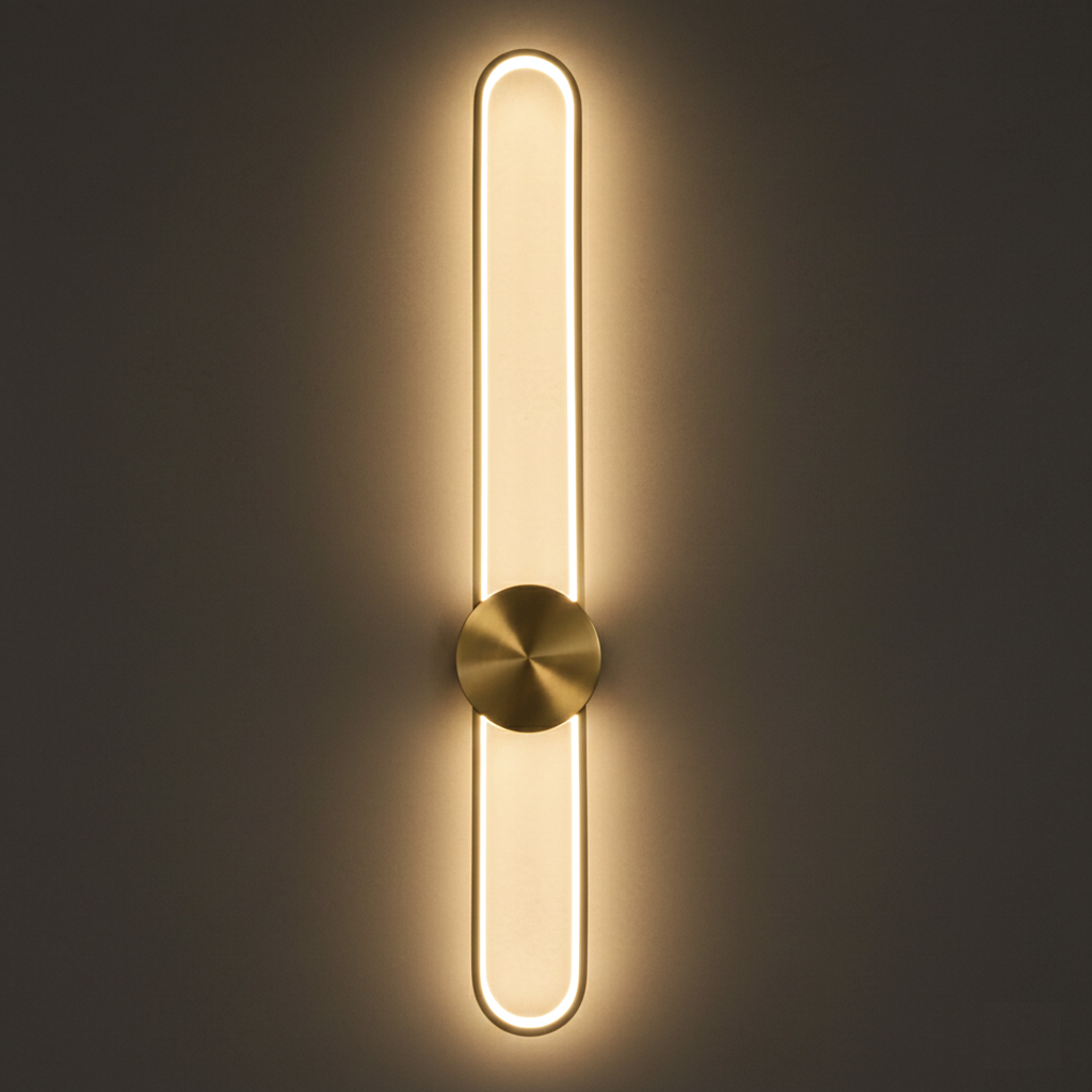Vertical Linear Wall Light