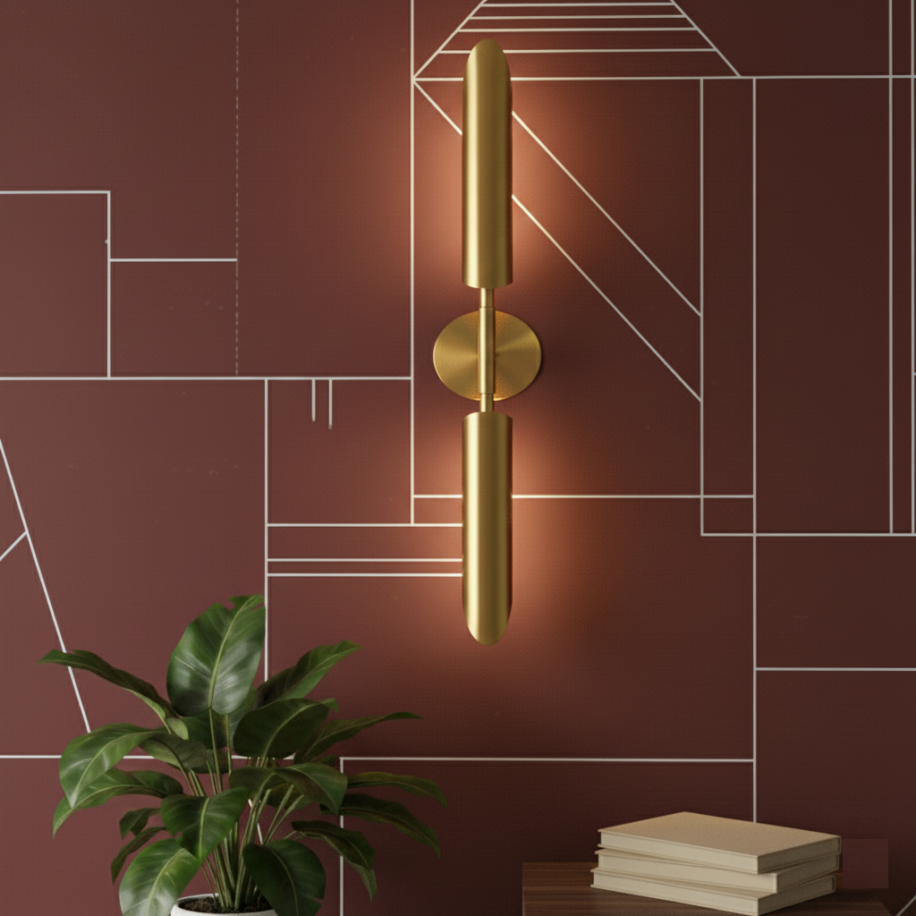 Vertical Tube Wall Light