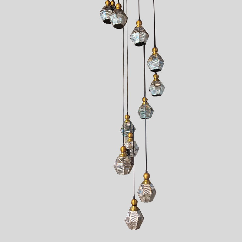 Moroccan Style Cluster Chandelier
