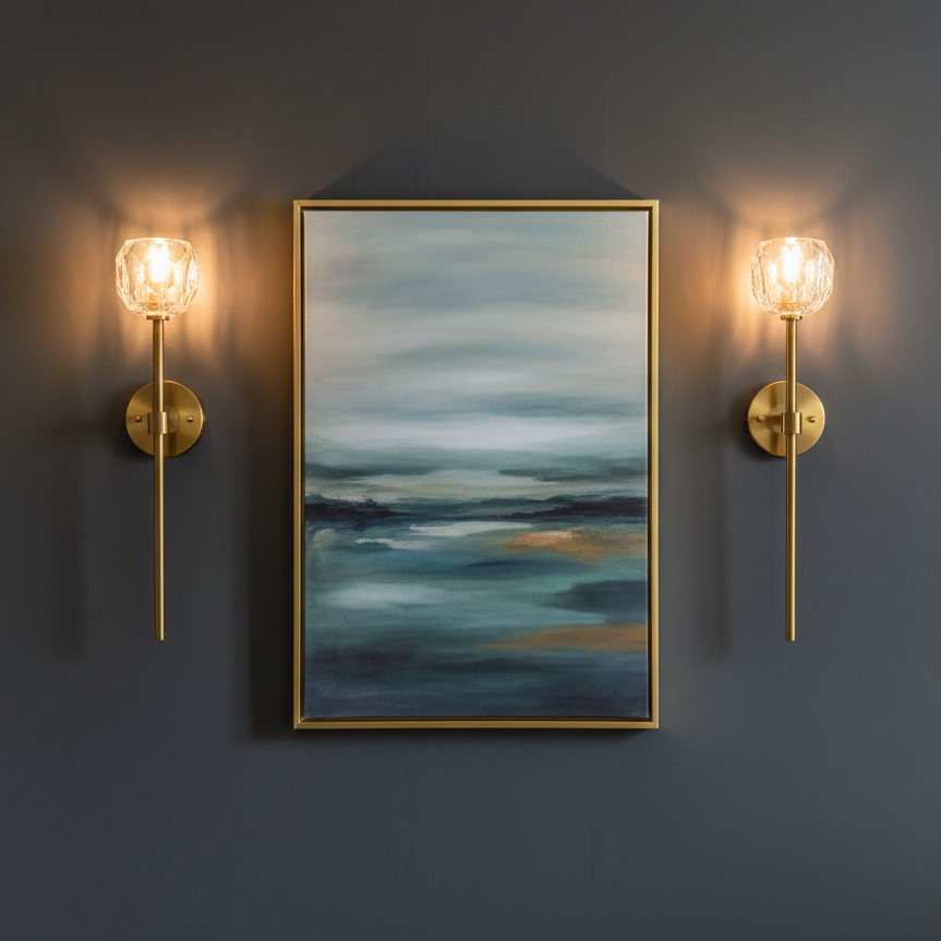 Palermo Crystal Wall Sconce